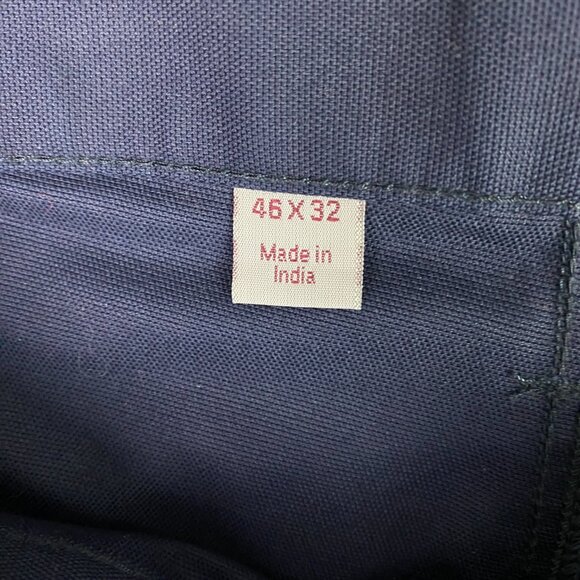 Carhartt Relaxed Fit Rugged Flex Pants Work Men's 46 x 32 Blue - Picture 6 of 11